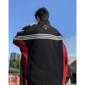 秋季新款外套男圆领刺绣卫衣 QW30 P42图片