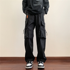 深度库存秋冬加厚强防水男机能冲锋裤宽松工装裤K10021-P35加绒50，男装休闲裤，电商A099