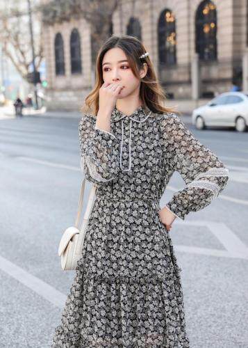 春季新款连衣裙，女装连衣裙，一浅浅+