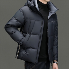 CSYR93991钱塘2020-2简约休闲厚款百搭冬季中年男士羽绒服P220，男装羽绒服，钱塘207-2