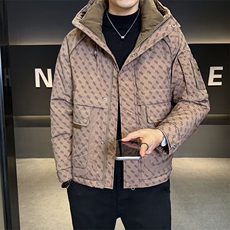 标50羽绒服男士冬季外套2025新款连帽B240-YR98010-P245，男装羽绒服，电商B240