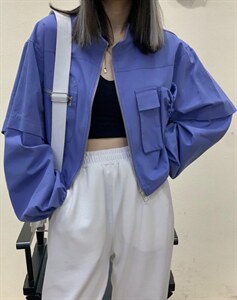 多口袋外套图片