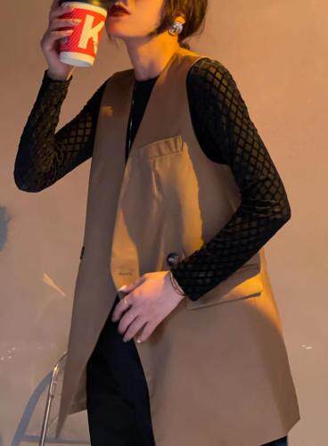 秋装新款马甲，女装马夹，依依主导