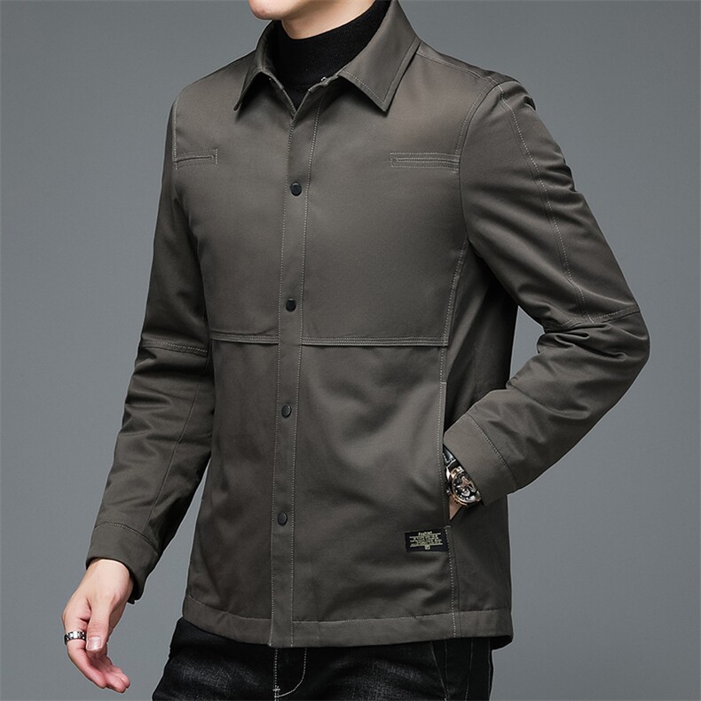 DW21150冬季男士羽绒服纯棉外套男装翻领修身白鸭绒P329,男装羽绒服,电商B360