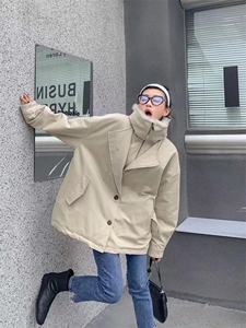 狐狸大毛领 派克图片