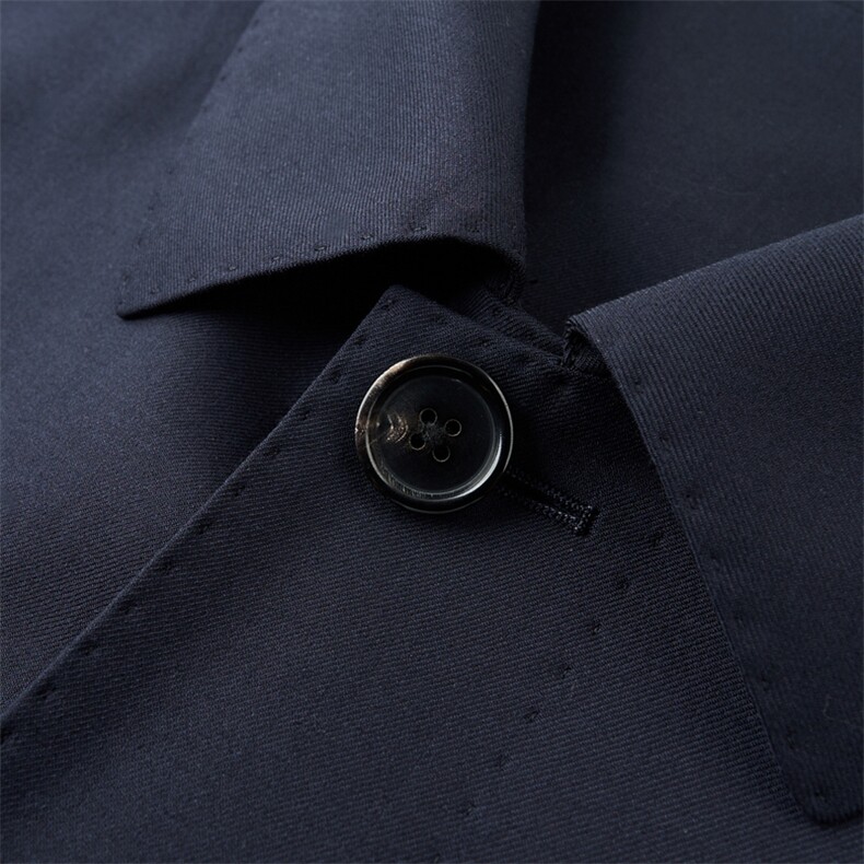 XL-N82205秋冬新款男士夹克翻领商务休闲领导服男装纯色羊毛外套,男装夹克,电商B360