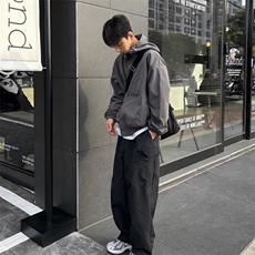 816B-WT005-P85春季韩系户外夹克运动连帽冲锋衣潮牌情侣，男装夹克，星座816B