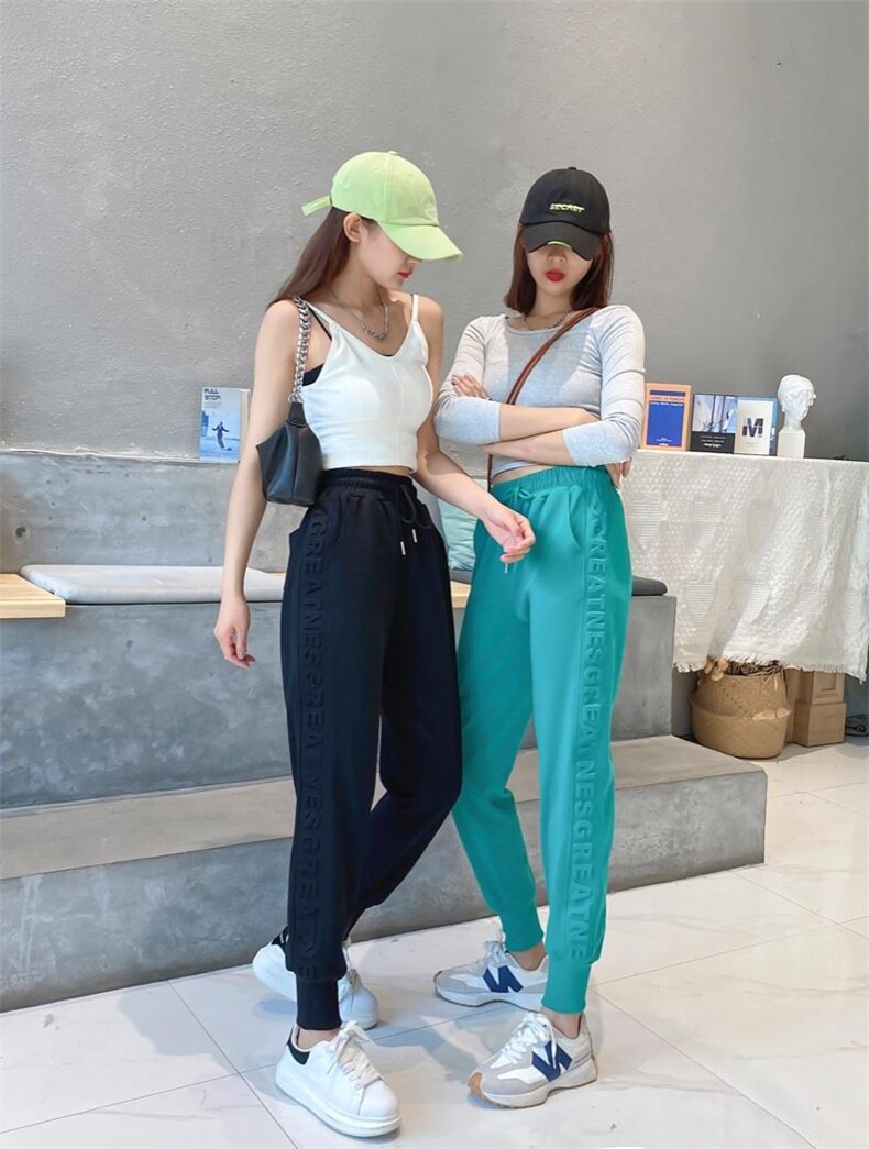 秋款时尚休闲卫裤，女装休闲裤，泽妤