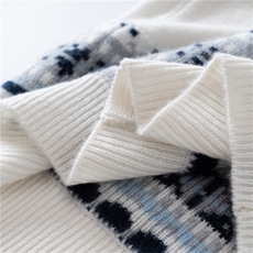 新款雪绒花圆领单排扣开衫无袖马甲时尚百搭，女装针织衫/毛衣，亿嘉羊绒