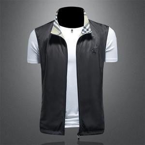 2025春装 男士两面穿马甲背心 M-5XL 9009-P140 （镂空图）图片