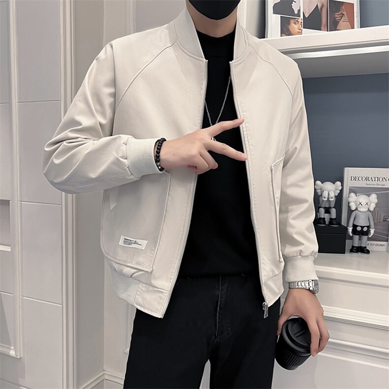 现货2025秋季社会小伙棒球服男飞行员夹克外套JK21P95控128,男装夹克,电商B276A