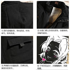 MJ47153-P80棉马甲男士大码加厚棉背心男坎肩男砖墙，男装背心/马甲，电商A040A