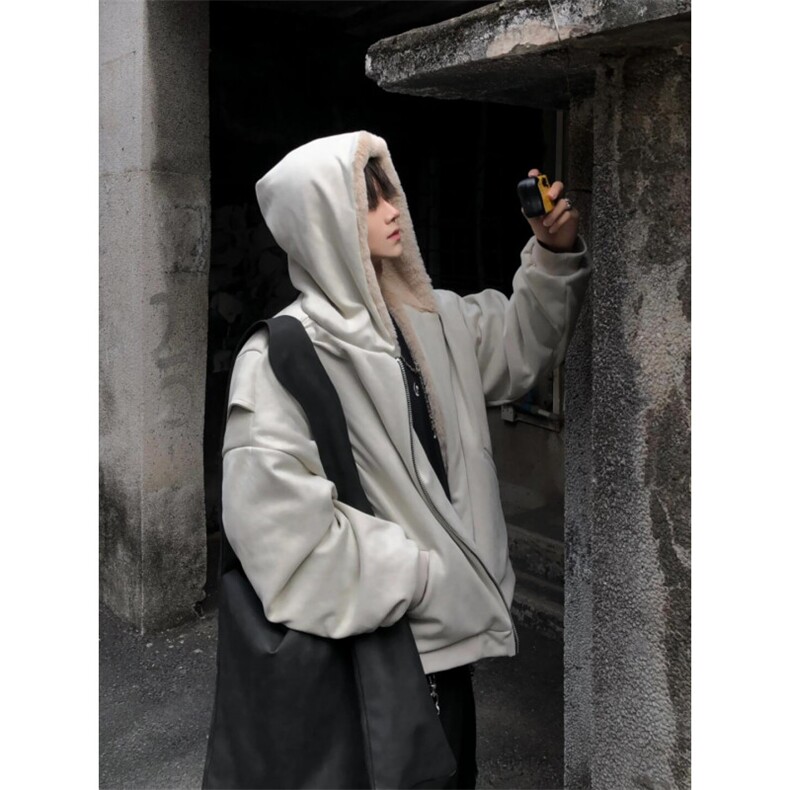 哈灵顿重磅工装夹克男秋冬季座山雕棉衣外套cleanfit美式加绒棉服,男装夹克,星座1007（原301D）