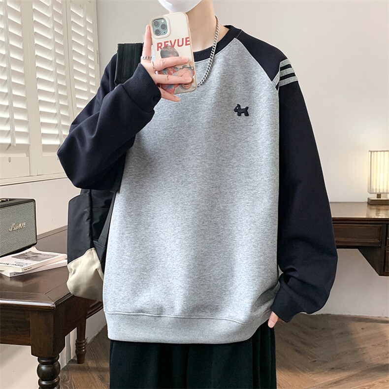 现货主推圆领卫衣春季新品潮流休闲青年卫衣TW7103-P58,男装卫衣,星座1105-3