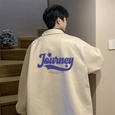 麂皮绒夹克男大码立领褂子外套JK85372-P68加绒款-P78，男装夹克，电商A040