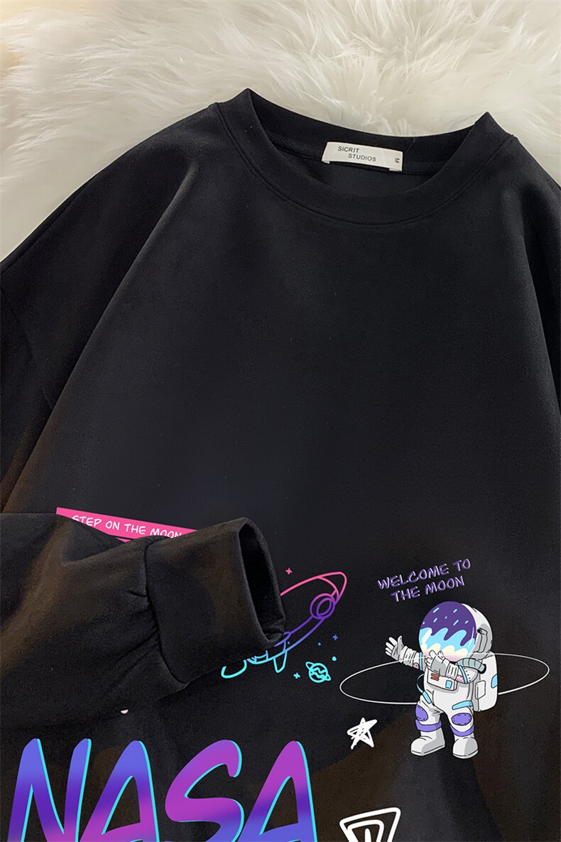 麂皮绒卫衣男大码重磅长袖t恤男JW81186-P35,男装卫衣,电商A040