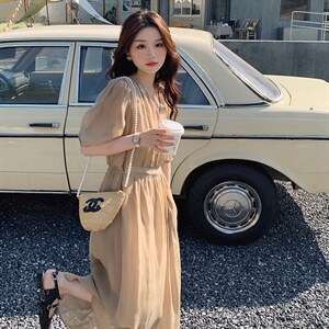 现货主推夏日新品连衣裙有款号2211-P115K168图片