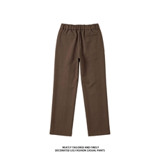 冬季新款高品质TR混纺宽松休闲裤直筒百搭长裤A111-G003-P50，男装休闲裤，电商基地A111