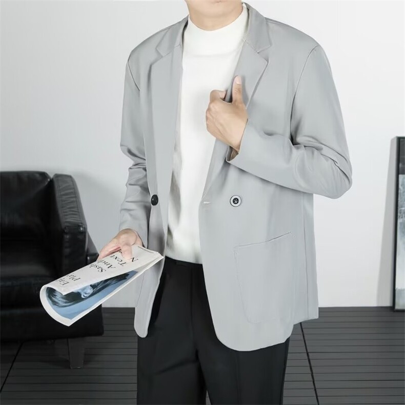 休闲西服外套男士修身商务职业正装韩版伴郎礼服新郎上班西装外套,男装西服套装,星座1013
