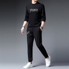 CA9830钱塘2020-2秋冬季新款时尚休闲帅气中青年男士套P160，男装休闲套装，钱塘207-2