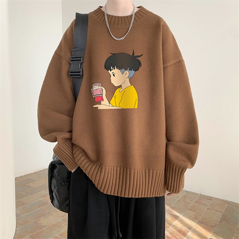 半高领毛衣男士大码针织衫男毛线衣男M18200-P45加绒款-P65,男装针织衫/毛衣,电商A040