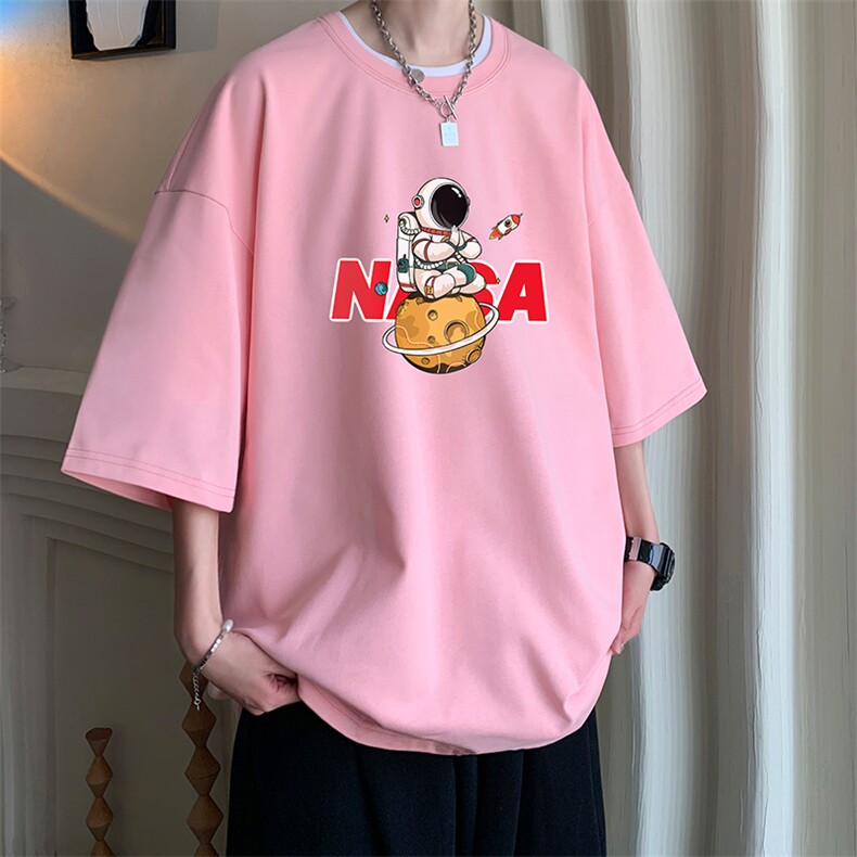230g重磅纯棉短袖t恤男大码半袖半截袖DX17289-P20,男装T恤,电商A040