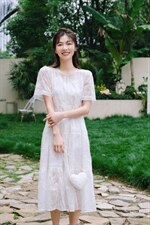 两件套连衣裙送定制腰链包容性强面料柔软舒适，女装连衣裙，忆思妤