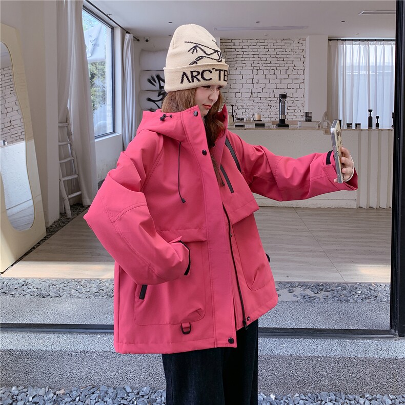 现货-春新款时尚冲锋衣外套2B154-WT721-P180-K259,女装大码女装,2B154