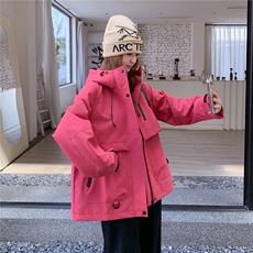 现货-春新款时尚冲锋衣外套2B154-WT721-P180-K259，女装大码女装，2B154