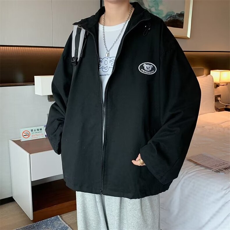 男秋季2023新款长袖夹克外套有内里CG01P55,男装夹克,星座1116-2