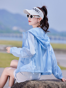 女2026新款夏装宽松显瘦今年流行空调衫旅行户外宽松薄短外套图片
