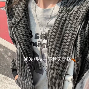 慵懒时尚新款原宿日系气质流行小香风外套513A KS2793 P47图片