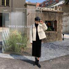 貂绒外套，女装，Y·Ben悦本