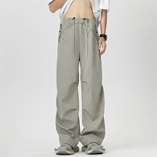 冲锋裤男春季美式高街小众设计感户外防水登山裤IB320-P43，男装休闲裤，星座1109-3
