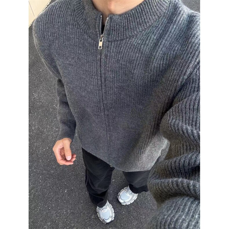 【有货】M5653HH-特P55cleanfit拉链开衫毛衣外套男款针织衫,男装针织衫/毛衣,星座1007（原301D）