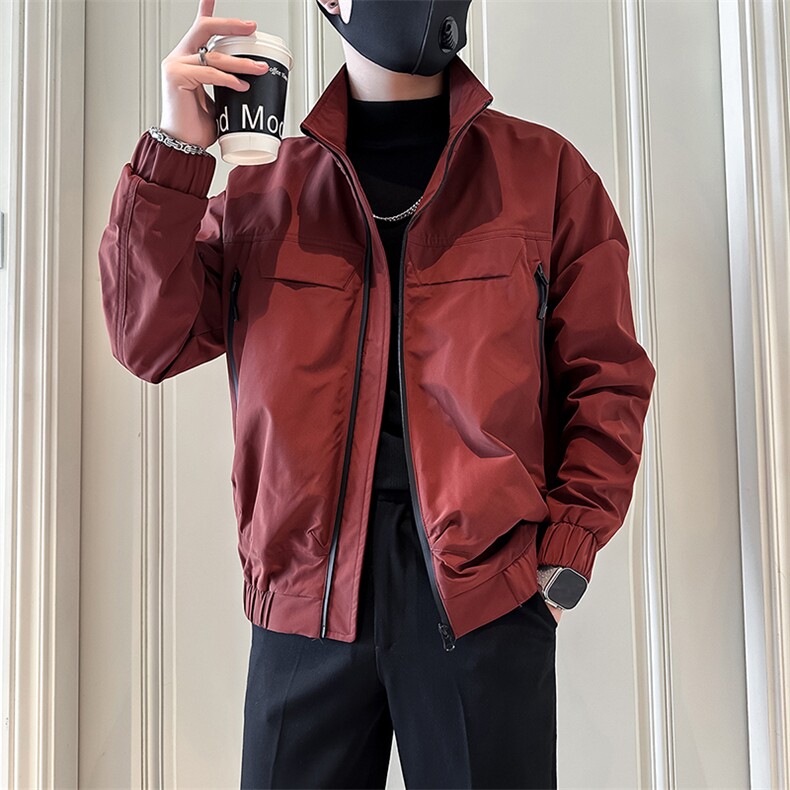 痞帅炸街高级感潮男士外套夹克社会小伙店主风301C-JK14-P98控138,男装夹克,星座301C（原B323）