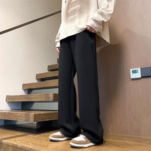 01春季微喇针织运动vibe卫裤百搭显瘦男女裤XZ211-1-K2402-P50图片