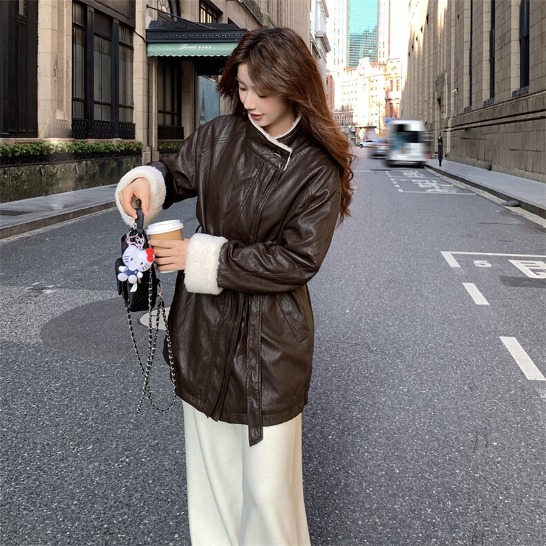 新品5613-P225-K345-羊羔毛皮衣,女装皮衣,2C275