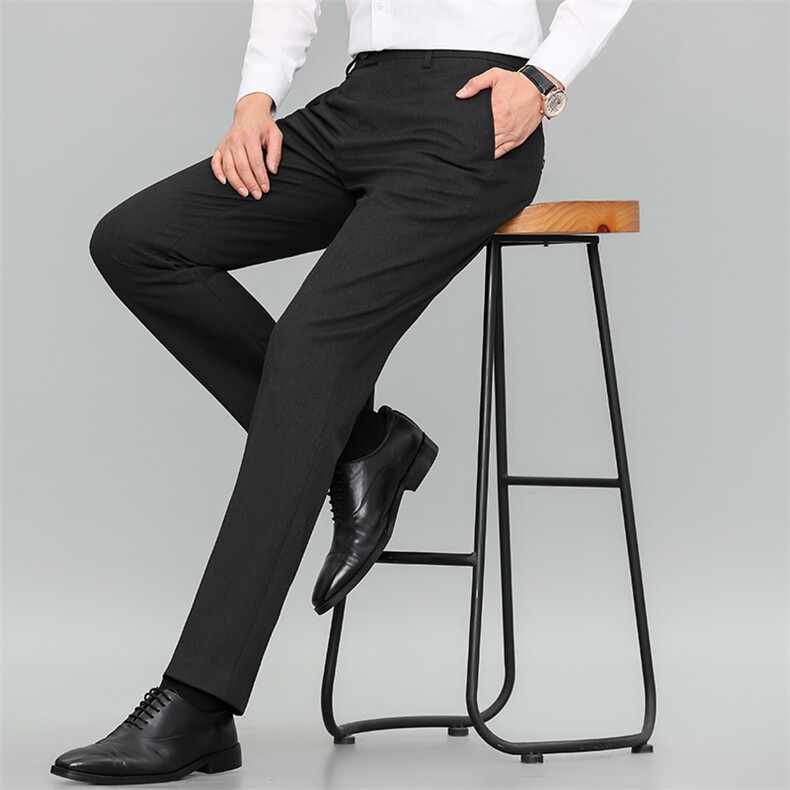 Z003钱塘2020-2秋季新款商务休闲百搭中年男士休闲裤货稳P72图片