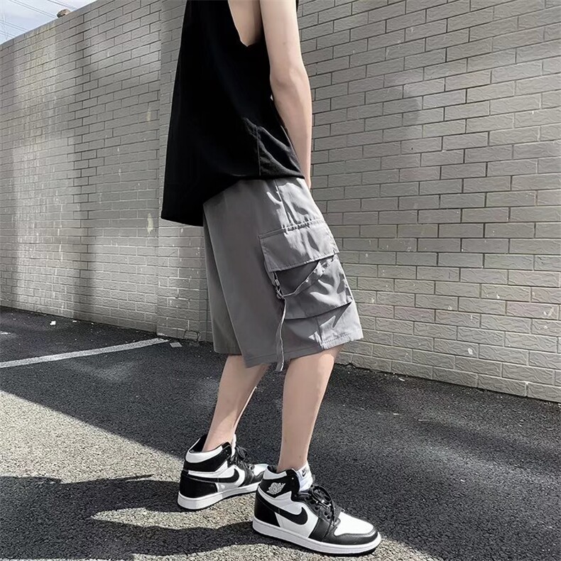 男春季潮流时尚休闲短裤工装裤KZ005P26图片