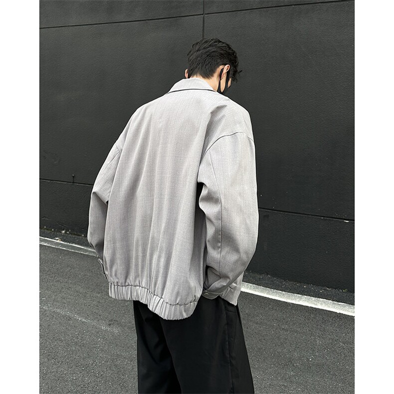 【25春现货】JK1023-P53特控88大码设计感夹克短款外套,男装夹克,电商D232