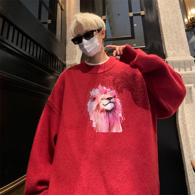 高质量！秋冬季半高领毛衣男士加绒加厚线衣针织衫男DMY528-特P38,男装针织衫/毛衣,电商B371