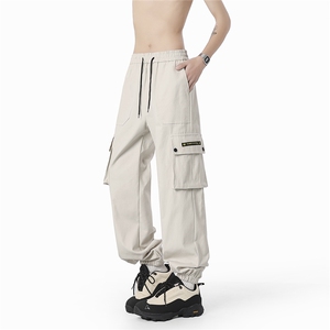 高品质碳工艺无影墙纯棉工装裤大码M-5XL潮牌休闲裤CK78008P65控图片