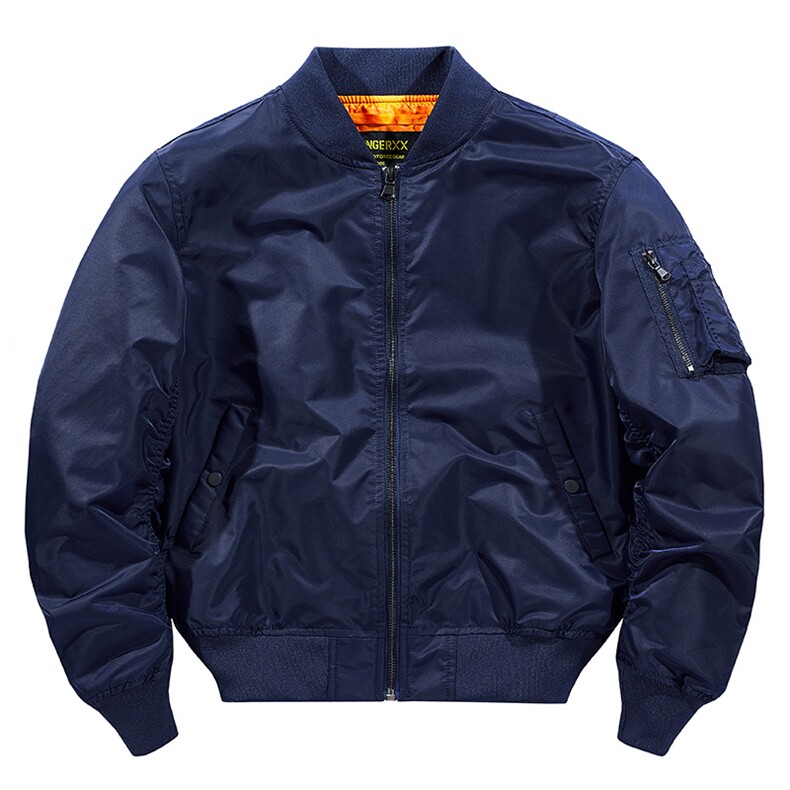 现货外套男飞行员夹克教练春秋冬加棉大码工装机车服棒球服棉,男装夹克,星座910A