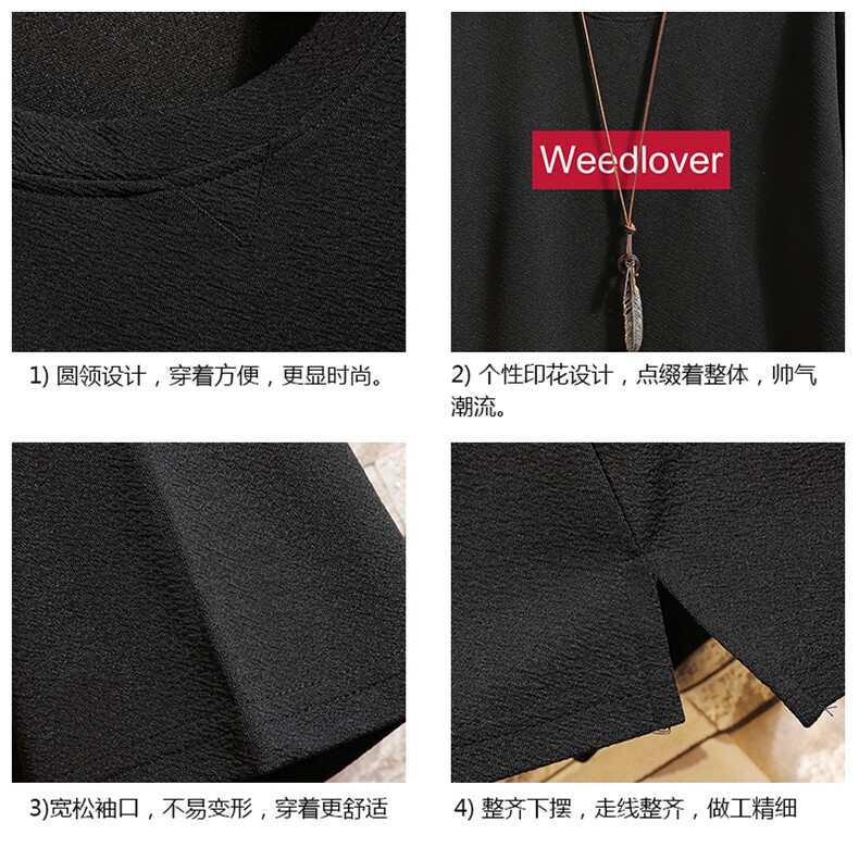 Q11046-P30春夏季七分袖t恤男大码五分袖男短袖中袖砖墙挂拍,男装T恤,电商A040A