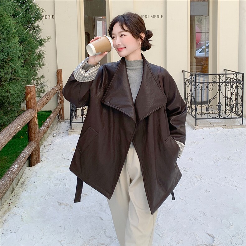 大货2026冬季新款时尚皮衣羽绒服女中长款A907P285K418,女装羽绒服,2C268