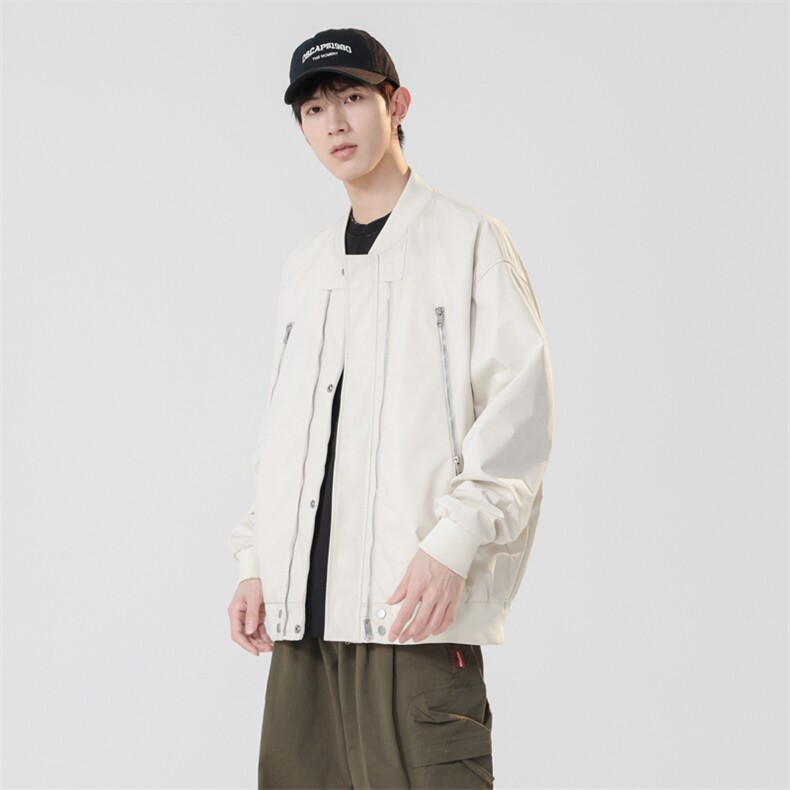 美式棒球服夹克男2025春秋款大码酷帅港风复古工装外套JK220-P75,男装夹克,星座308B-2