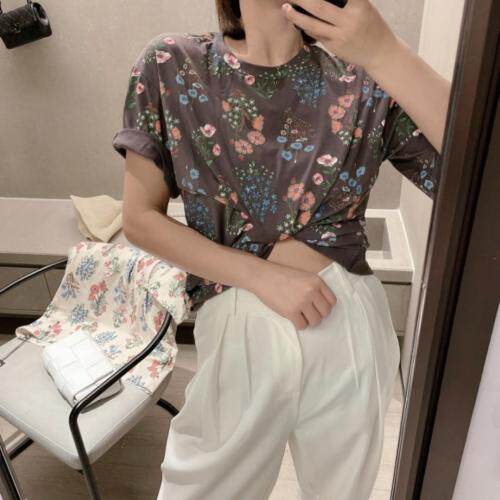 【】休闲夏季碎花T，女装，Ti Ti