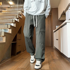Cityboy山系Vibe户外极简宽松冲锋裤直筒男运动休闲裤8029-P50，男装休闲裤，星座223（原229-2）
