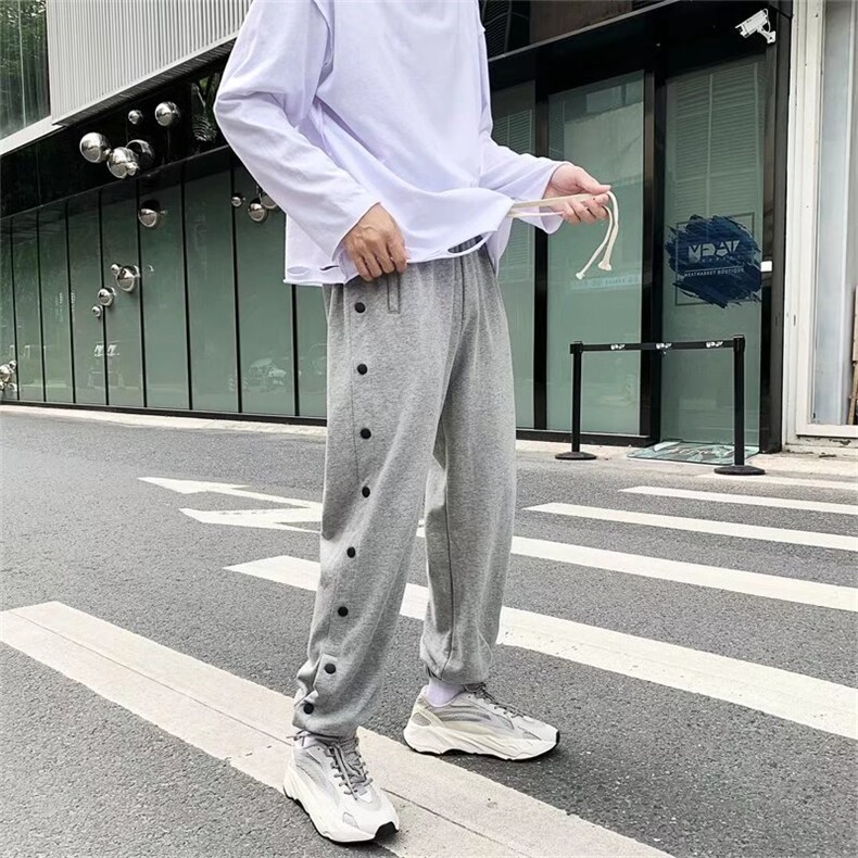 男春夏新款青少年时尚休闲裤双排扣GK40P30,男装休闲裤,星座1116-2